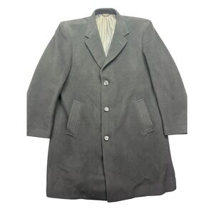 Montefino Wool Cashmere Overcoat Classic Business Coat‎ Size 42R